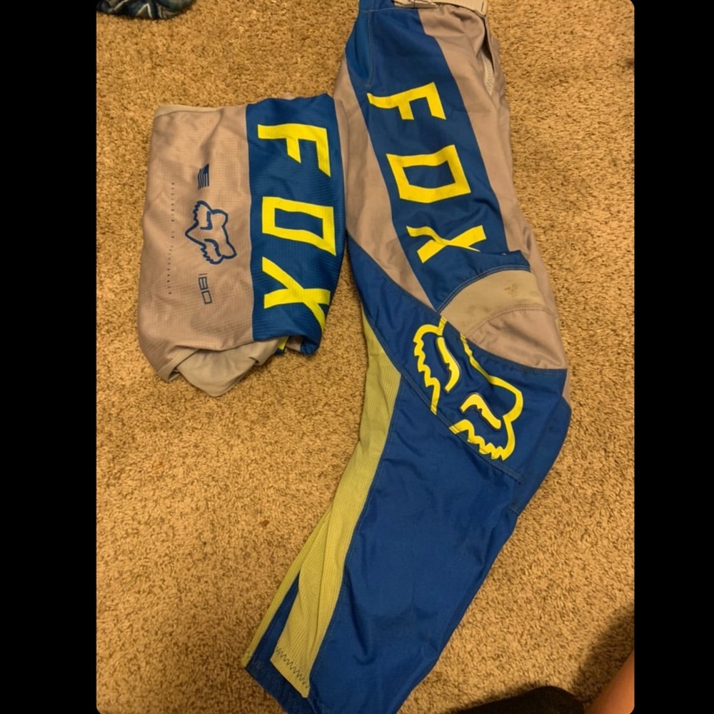 Fox racing 180 jersey and pants